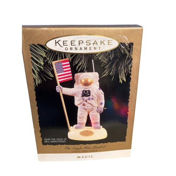 Astronaut Lunar Landing 25th Anniversary Lighted Figurine 1969-1994 - Picture 11 of 15